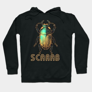 Green Scarab Beetle Hoodie